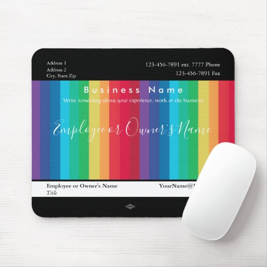 ラディエントカラーギフトプロモーションマウスパッド マウスパッド (マウス)