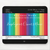 ラディエントカラーギフトプロモーションマウスパッド マウスパッド (正面)