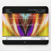 ラディエントカラーギフトプロモーションマウスパッド マウスパッド (正面)