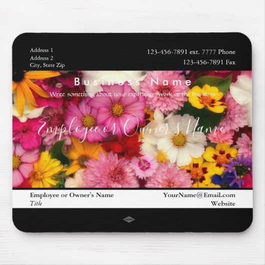 ラディエントカラーギフトプロモーションマウスパッド マウスパッド (正面)