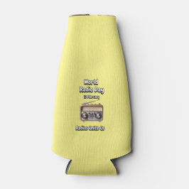 ラディオスは我々を団結させる。World Radio Day(WRD)。 ボトルクーラー