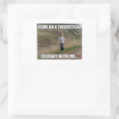 ラディカルなロンドン資金集めシール 長方形シール (バッグ)