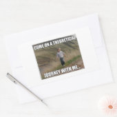 ラディカルなロンドン資金集めシール 長方形シール (封筒)