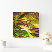 ラディカルアート21壁時計 スクエア壁時計 (ホーム)