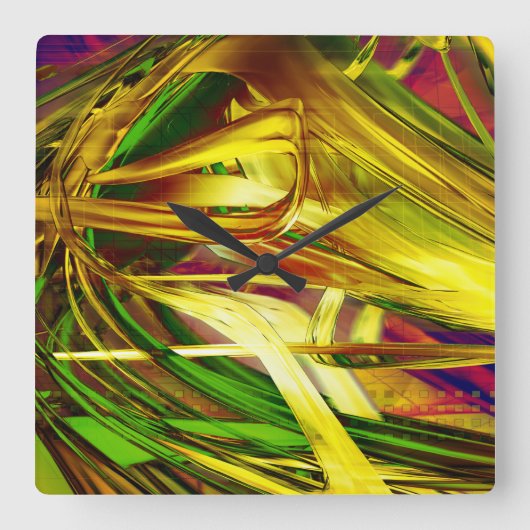 ラディカルアート21壁時計 スクエア壁時計 (正面)