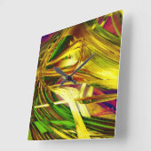 ラディカルアート21壁時計 スクエア壁時計 (傾斜)