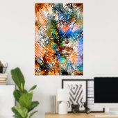 ラディカルアート4プリント ポスター (ホームオフィス)