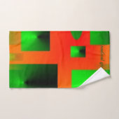 ラディカルグリーン バスタオルセット (ハンドタオル)