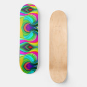 ラディカルブライトポップデザイン スケートボード (正面)