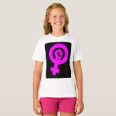 ラディカル・フェミニスト Tシャツ (正面フル)