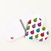 ラディガーリーバカラフルグパーソナライズされた ノートブック (内部)