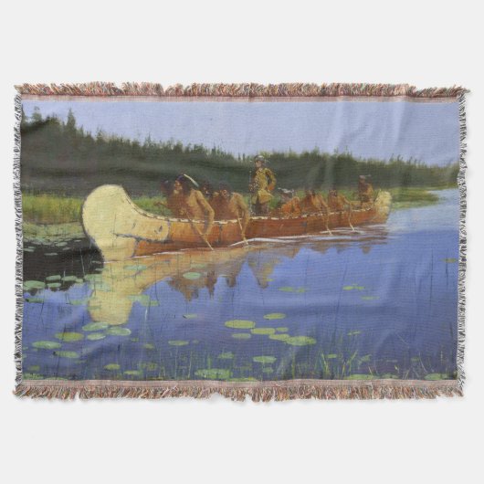 ラディソンとグロセイリアーズフレデリックRemington 1905 スローブランケット (正面)