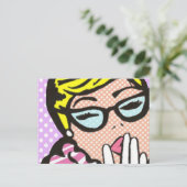 ラディダレディ漫画本葉書 ポストカード (スタンド正面)