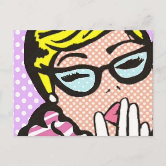 ラディダレディ漫画本葉書 ポストカード (正面)