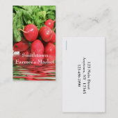 ラディッシュの名刺 名刺 (正面/裏面)