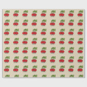 ラディッシュの幸せな束の野菜ラディッシュのグループのorgani ラッピングペーパー (フラット)