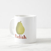 ラディッシュ コーヒーマグカップ (正面左)