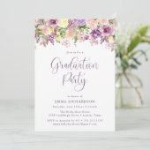 ラディティエレガントングパープルフローラ卒業会 招待状 (スタンド正面)
