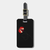 ラディバおもしろいグ ラゲッジタグ (正面縦)