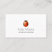 ラディバはっきりしたグ昆虫 名刺 (正面)