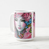 ラディバよくはしゃぐグのコーヒーマグ コーヒーマグカップ (正面左)