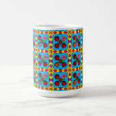 ラディバカラフルグと花 コーヒーマグカップ (中央)