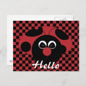 ラディバグおもしろいはがき ポストカード (正面/裏面)