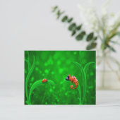 ラディバグとカメレオン ポストカード (スタンド正面)