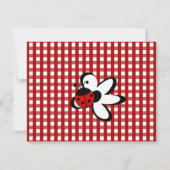 ラディバグとデイジー 招待状 (裏面)