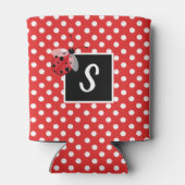 ラディバグと水玉模様クーラーボックス 缶クーラー (裏面)