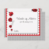 ラディバグと水玉模様モミーアドバイスカード アドバイスカード (正面/裏面)