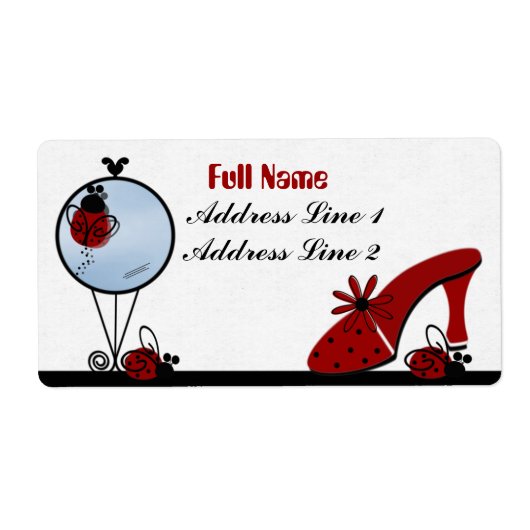 ラディバグのエイブリラベル ラベル (正面)