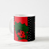 ラディバグのクリスマスマグ コーヒーマグカップ (正面左)