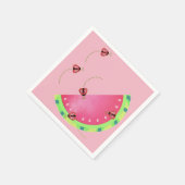 ラディバグのスイカのナプキン スタンダードカクテルナプキン (角)