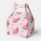 ラディバグのスイカ切り妻箱 フェイバーボックス (正面サイド)