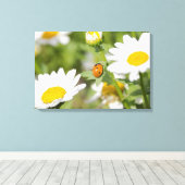 ラディバグのデイジー園 キャンバスプリント (インサイチュ (ウッドフロア))