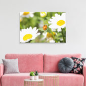 ラディバグのデイジー園 キャンバスプリント (インサイチュ (リビング))