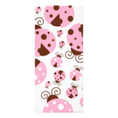 ラディバグのパターン,かわいいラディバグ,ピンクのラディバグ ラックカード (裏面)