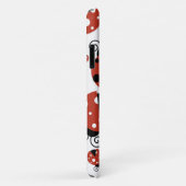 ラディバグのパターン，かわいいラディバグ，赤いラディバグ Case-Mate iPhoneケース (裏面/右)