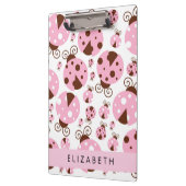 ラディバグのパターン,ピンクのラディバグ,あなたの名前 クリップボード (左)