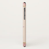 ラディバグのヴィオレットとバラかわいいフローラピンク金ゴールド Case-Mate iPhoneケース (裏面/左)