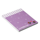 ラディバグの愛 ノートパッド (アングル)