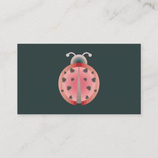 ラディバグの愛 名刺 (正面)