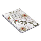 ラディバグの牡丹 | Serene |平和 |感謝 ノートブック (右側)