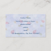 ラディバグの花葉と花 名刺 (裏面)