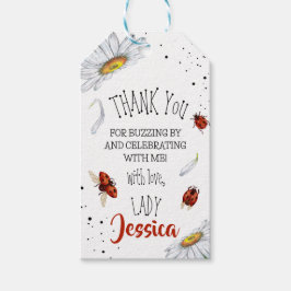 ラディバグの誕生日パ感謝していーティー ギフトタグ