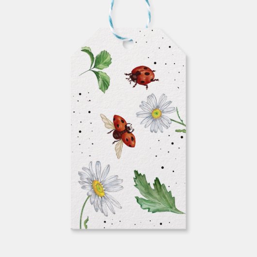 ラディバグの誕生日パ感謝していーティー ギフトタグ (裏面)