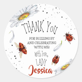 ラディバグの誕生日パ感謝していーティー ラウンドシール