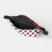 ラディバグは赤いパターンの白を輝かせる ファニーパック (見開き)