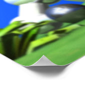 ラディバグを見つめながら歩く ポスター (角)